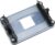 AM4 Backplane CPU Heatsink Mount Bracket Back Plate Motherboard CPU Fan CPU Fan Cooling Mounting Sheet Plate Water Cooling Mounting Sheet Plate for AM4 AMD Socket Genuine Quality (Black)