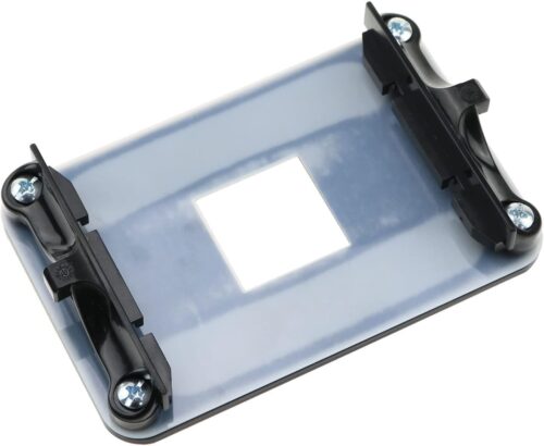 AM4 Backplane CPU Heatsink Mount Bracket Back Plate Motherboard CPU Fan CPU Fan Cooling Mounting Sheet Plate Water Cooling Mounting Sheet Plate for AM4 AMD Socket Genuine Quality (Black)