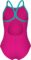 ARENA Feel Girls’ Youth Light Drop Back Solid Swimsuit Waterfeel Fabric Comfortable One Piece Suit Pool or Beach