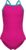 ARENA Feel Girls’ Youth Light Drop Back Solid Swimsuit Waterfeel Fabric Comfortable One Piece Suit Pool or Beach