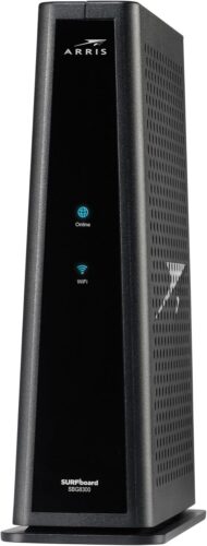 ARRIS (SBG8300-RB) – Cable Modem Router Combo – Fast DOCSIS 3.1 Gigabit & AC2350 WiFi,Comcast Xfinity, Cox, Spectrum & More, 1 Gbps Max Internet Speeds, 4 OFDM Channels – Renewed
