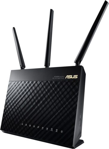 ASUS AC1900 WiFi Router (RT-AC68U) – Dual Band Gigabit Wireless Internet Router, Gaming & Streaming, AiMesh Compatible, Included Lifetime Internet Security, Adaptive QoS, Parental Control