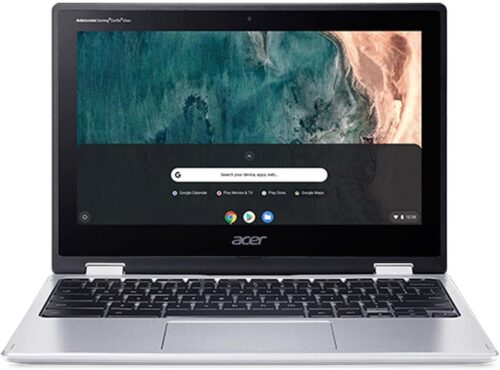 Acer Chromebook Spin 311 Convertible Laptop, Intel Celeron N4020, 11.6″ HD Touch, 4GB LPDDR4, 32GB eMMC, Gigabit Wi-Fi 5, Bluetooth 5.0, Google Chrome, CP311-2H-C679