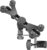 Amazon Basics Adjustable Tablet/iPad Mount Holder for Microphone and Music Stand, Black