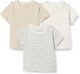 Amazon Essentials Unisex Toddlers and Babies’ Short Sleeve T-Shirts, Pack of 3