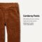 Amazon Essentials x Sofia Grainge Unisex Toddlers and Babies’ Pull On Corduroy Pants