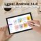 Android 14 Tablet, 10 Inch 8GB RAM+64GB ROM+1TB Expand, 1.8Ghz Quad-core Processor, 2 in 1 Tablets with Keyboard/Mouse/Case/Stylus, 8MP Camera, 6000mAh Battery, 1280 * 800 HD Screen, 5G WiFi 6 Tablet