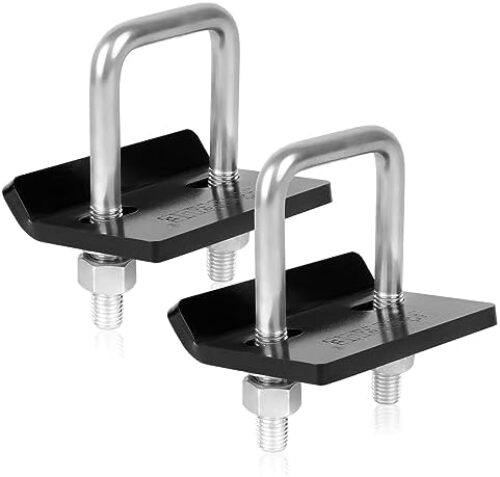 Anti Rattle Hitch Tightener 2 Inch and 1.25 Inch, Hitch Stabilizer for Trailer Accessories, Hitch Silencer Reduce Movement on Hitch Mount Hitch Tray Cargo Carrier Bike Rack Trailer Ball, 2 Pack