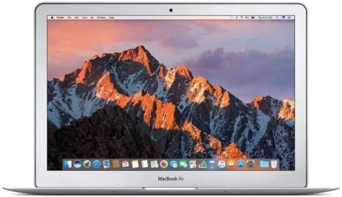 Apple 13″ MacBook Air, 1.8GHz Intel Core i5 Dual Core Processor, 8GB RAM, 256GB SSD, Mac OS, Silver, MQD42LL/A (Renewed)