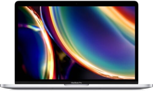 Apple 2020 MacBook Pro 13-inch with 2.0GHz Intel Core i5, 16GB RAM, 512GB SSD Storage – Silver (Renewed)