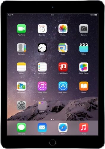 Apple MGL12LL/A iPad Air 2 Gray 9.7-Inch Retina Display, 16GB, Wi-Fi (Renewed)