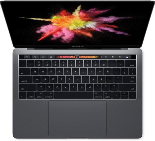 Apple MacBook Pro 15″ Retina Core i7 2.6GHz MLH32LL/A with Touch Bar, 16GB Memory, 512GB Solid State Drive Space Gray (Renewed)