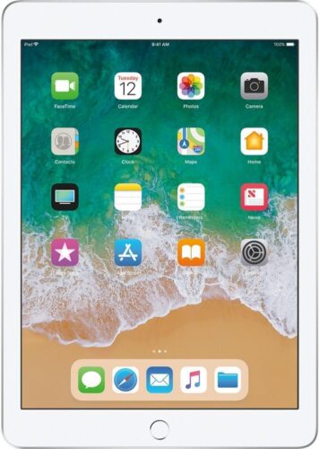 Apple iPad 9.7in 6th Generation WiFi + Cellular (32GB, Silver) (Renewed)