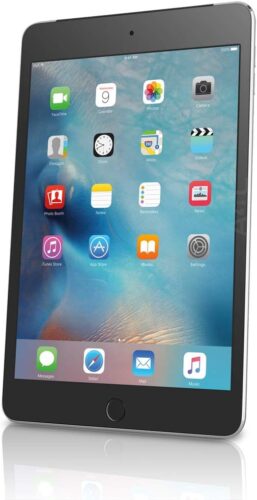 Apple iPad Mini 4, 128GB, Space Gray – WiFi (Renewed)