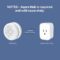 Aqara Smart Plug, REQUIRES AQARA HUB, Zigbee, with Energy Monitoring, Overload Protection, Scheduling and Voice Control capabilities, Works with Alexa, Google Assistant, and Apple HomeKit Compatible