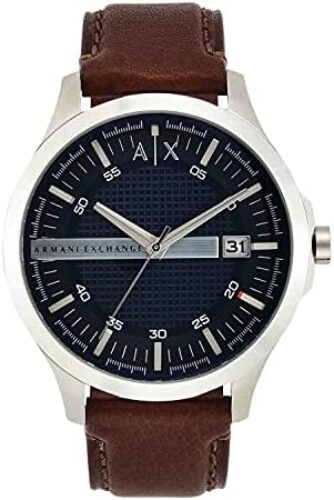 Armani Exchange AX Men’s Stainless Steel Quartz Dress Watch