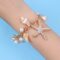 Artlunar Shell Starfish Bracelet Handmade Stretch Bracelets Conch Summer Beach Jewelry for Women
