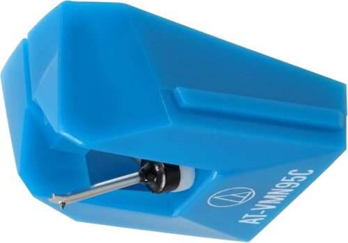 Audio-Technica AT-VMN95C Conical Replacement Turntable Stylus, Blue