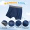 BAMBOO COOL Boys’ Boxer Briefs 6-18Y Underwear Moisture-Wicking Lightweight and Ultra Soft 6-Pack