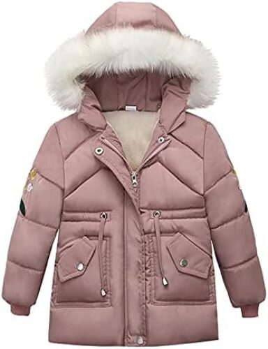 Baby Toddler Boys Girls Winter Jacket Coat Warm Clothes 2-10Years Old Kids Fashion Long Sleeve Hoodie Outerwear