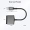 Basesailor SATA to USB Adapter Cable with USB C to USB Adapter,USB A 3.0 to 2.5” SATA III Hard Drive Reader for HDD/SSD External Converter,Data Transfer for MacBook Pro Air 2022,Surface Go,Laptop,PC