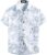Boys Hawaiian Shirt Short Sleeve Button Down Shirt Casual Floral Tropical Beach Shirts 6-14 Years