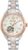 Bulova Ladies’ Classic Diamond 3-Hand Automatic in Stainless Steel, Mother-of-Pearl Dial and Open Aperture Dial