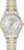 Bulova Ladies’ Classic Diamond Two-Tone Gold Stainless Steel 3-Hand Calendar Date Quartz Watch