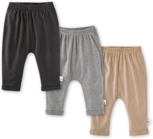 Burt’s Bees Baby Knit Jogger Pants, Baby Sweatpants, 100% Organic Cotton Infant Bottoms