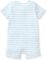 Burt’s Bees Baby baby-boys Short Sleeve Rompers, 100% Organic Cotton One-piece Coverall and Layette Set