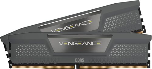CORSAIR VENGEANCE DDR5 RAM 96GB (2x48GB) 6600MHz CL32 Intel XMP iCUE Compatible Computer Memory – Black (CMK96GX5M2B6600C32)