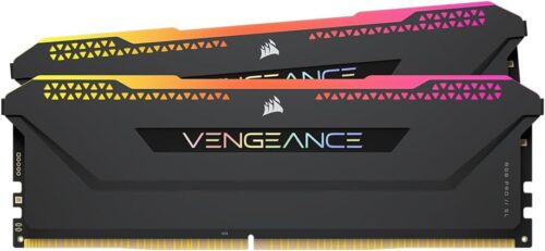 CORSAIR Vengeance RGB PRO SL DDR4 RAM Light Enhancement Kit (No Physical Memory) – Black