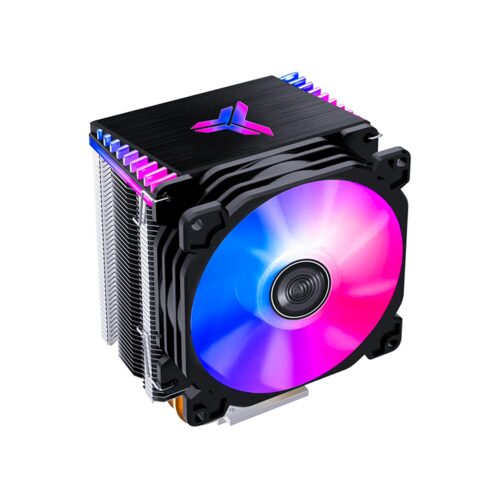 CPU Air Cooler, ARGB CPU Air Cooler 4 Heat Pipes,PC Cooler, Case Cooler Fan Radiator Fans with Color LEDs, 4-Pin 120mm PWM Fans for AMD Ryzen AM5|AM4, Intel LGA 1851|1700|1200 Brackets Air Cooler
