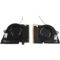 CPU+GPU Cooling Fan for ASUS ROG Zephyrus G14 GA401Q GA401QC GA401QE GA401QH GA401QM GA401IHR Series DFSCK221151818 FNNX DFSCK22D05883K FNNW DC12V 1A Fan