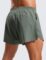 CRZ YOGA Mens Side Split Running Shorts 4” – Quick Dry for Athletic Gym Workout with Zip Pocket and Brief Liner
