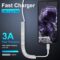 Car Android Auto Cable Charger Cord iPhone 16 Coiled USB C to USB C Cable Fast Charging for iPhone 16 Pro Max 16 Plus 15 Pro, Google Pixel 9 Pro XL/8a/7 Pro/6a,Samsung Galaxy S24FE S24 Ultra A16 A15