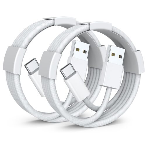 Car Carplay Cable for iPhone 15/16 Pro Max/Plus Cable, 3.3FT 2Pack USB A to USB C Charging Cord Compatible Apple iPhone,iPad USB C Cable iPad Pro 13/12.9/11 inch iPad Air 5/4th Mini 6th Gen Charger