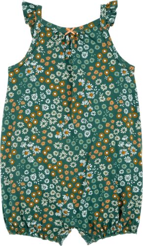 Carter’s Baby Girls’ Snap Up Cotton Romper