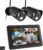 CasaCam Wireless Security Camera Air, 7 inch Monitor, 2 720p Cams, No Fees