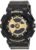 Casio Women’s BA-110-1ACR Baby-G Goldtone Analog-Digital Display and Black Resin Strap Watch