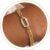 Chunky Gold Bracelet for Women, 14K Gold Plated Cuban Link with CZ