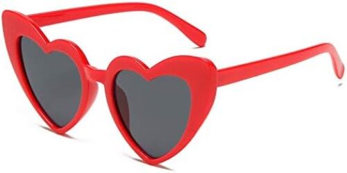 Clout Goggle Heart Sunglasses Vintage Cat Eye Mod Style Retro Kurt Cobain Glasses