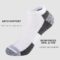 Comfoex 12 Pairs Boys Ankle Cushioned Socks Athletic Low Cut Sports Breathable Socks For Kids 4-6 6-8 8-10 10-12 Years Old