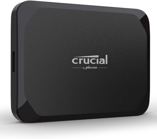 Crucial X9 1TB Portable SSD – Up to 1050MB/s Read, PC and Mac, Lightweight and Small with 3-Month Mylio Photos+ Offer – USB 3.2 External Solid State Drive – CT1000X9SSD902