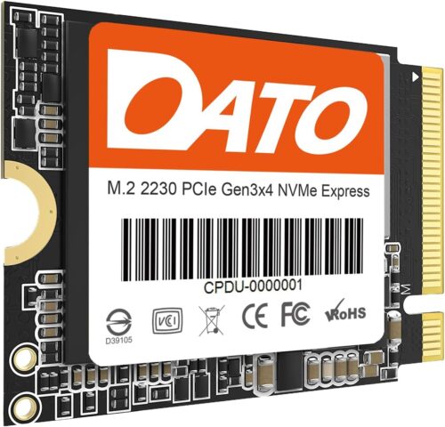 DATO 1TB SSD M.2 2230, NVMe 1.3 PCIe Gen3x4, Internal Solid State Drive, Up to 2500/1700 MB/s, DP330 Series