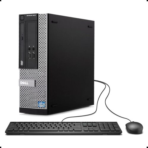 DELL OPTIPLEX 3010 SFF Desktop Computer,Intel Core I5-3470 up to 3.6G,8G DDR3,500G,DVD,WiFi,HDMI,VGA,BT 4.0,Win10Pro64(Renewed)-Multi-Language Support English/Spanish, 500GB, Windows 10 Pro