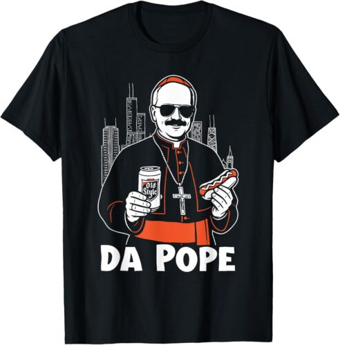 Da Pope From America Chicago Pope Leo XIV Provost T-Shirt