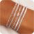 Dainty Silver Bracelets for Women Trendy – Waterproof Stackable Silver Bracelet Set – Perfect for Stylish Women