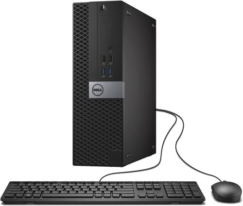Dell OptiPlex 5050-SFF Intel Core i5-7500 3.4 GHz, 16GB RAM, 256GB M.2-NVMe, Windows 10 Pro 64bit, DVDRW (Renewed)