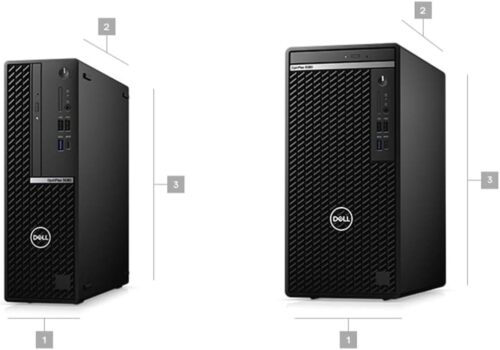 Dell OptiPlex 5080 Desktop SFF – Intel Core i5 10th Gen – i5-10500 – Six Core 4.5Ghz – 256GB SSD – 16GB RAM – Windows 10 Pro (Renewed)